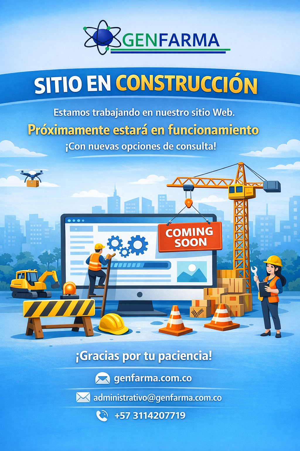 Genfarma - Sitio en construcción